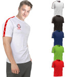Mens Maris Interlock Crew Neck T-Shirt+Tape