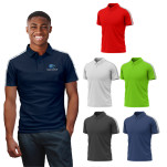 Mens Austin Birdseye Golf Shirt with Tape