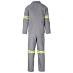 Trade Polycotton Conti Suit - Reflective Arms & Legs - Yellow Tape