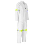 Trade Polycotton Conti Suit - Reflective Arms & Legs - Yellow Tape