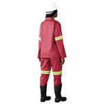 Trade Polycotton Conti Suit - Reflective Arms & Legs - Yellow Tape