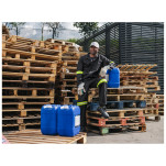 Trade Polycotton Conti Suit - Reflective Arms & Legs - Yellow Tape