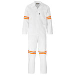 Trade Polycotton Conti Suit - Reflective Arms & Legs - Orange Tape