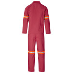 Trade Polycotton Conti Suit - Reflective Arms & Legs - Orange Tape
