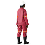 Trade Polycotton Conti Suit - Reflective Arms & Legs - Orange Tape