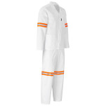 Trade Polycotton Conti Suit - Reflective Arms & Legs - Orange Tape
