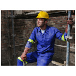 Trade Polycotton Conti Suit - Reflective Arms & Legs - Yellow Taped