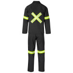 Trade Polycotton Conti Suit - Reflective Arms, Legs & Back - Yellow Tape