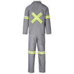 Trade Polycotton Conti Suit - Reflective Arms, Legs & Back - Yellow Tape