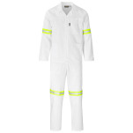 Trade Polycotton Conti Suit - Reflective Arms, Legs & Back - Yellow Tape