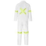 Trade Polycotton Conti Suit - Reflective Arms, Legs & Back - Yellow Tape