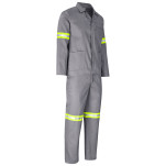 Trade Polycotton Conti Suit - Reflective Arms, Legs & Back - Yellow Tape
