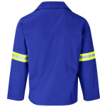 Site Premium Polycotton Jacket - Reflective Arms - Yellow Tape