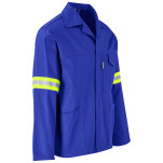 Artisan Premium 100% Cotton Jacket - Reflective Arms - Yellow Tape