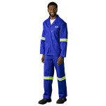 Artisan Premium 100% Cotton Jacket - Reflective Arms - Yellow Tape