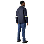Artisan Premium 100% Cotton Jacket - Reflective Arms - Yellow Tape