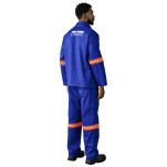 Artisan Premium 100% Cotton Jacket - Reflective Arms - Orange Tape