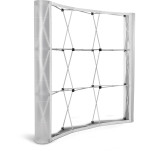 Legend Curved Banner Wall with Wings 2.15m x 2.25m