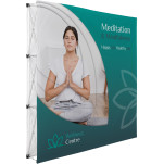 Legend Double-Sided Straight Banner Wall 2.25m x 2.25m