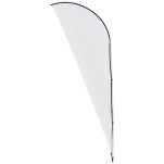 Legend 2M Sublimated Sharkfin Double-Sided Flying Banner - 1 complete unit