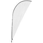 Legend 3M Sublimated Sharkfin Double-Sided Flying Banner - 1 complete unit