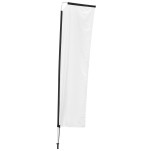 Legend 3M Sublimated Telescopic Double-Sided Flying Banner - 1 complete unit