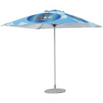 Legend Sublimated Parasol Single Pole 2.2m x 2.2m