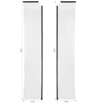 Legend 4m Sublimated Telescopic Double-Sided Flying Banner Skin (Excludes Hardware)