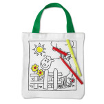 Kiddies Cotton Colour Bag