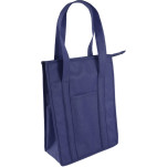 Flurry Tote Cooler with 1 col print + pocket