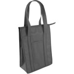 Flurry Tote Cooler with 1 col print + pocket