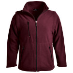 Ladies Zip Off Sleeve Polar Fleece