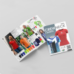 Crew Neck T-shirts A5 booklet with 20 pages