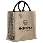 Andy Cartwright Symmetry Jute Tote