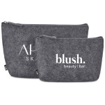 Okiyo Kesho RPET Felt Mini Cosmetic Bag