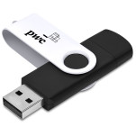 Shuffle Gyro Black Memory Stick - 8GB