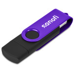 Shuffle Gyro Black Memory Stick - 8GB