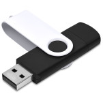 Shuffle Gyro Black Memory Stick - 8GB