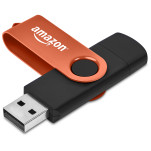 Shuffle Gyro Black Memory Stick - 8GB