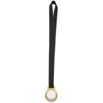 Achiever Medal With Black Petersham Lanyard - Gold