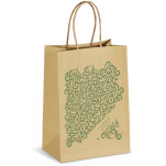 Altitude Ecological Digital Print Mini Paper Gift Bag 150gsm