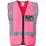 Direction En4 Hi-Viz Reflective Full Zip Vest