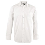 Mens Long Sleeve Haiden Shirt - White