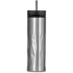 Serendipio Fire & Ice Stainless Steel & Plastic 2-In-1 Tumbler - 435ml - Silver