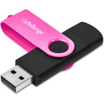 Shuffle Gyro Black Flash Drive – 8GB