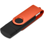 Shuffle Gyro Black Flash Drive – 8GB
