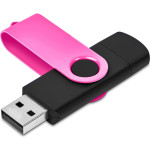 Shuffle Gyro Black Flash Drive – 8GB