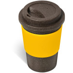 Kooshty Brown Bean Plastic Double-Wall Tumbler – 400ml