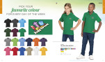 Kids Basic Pique Golf Shirt