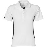 Ladies Mitica Golf Shirt - White